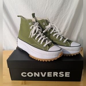 Converse Green High-Top Sneakers